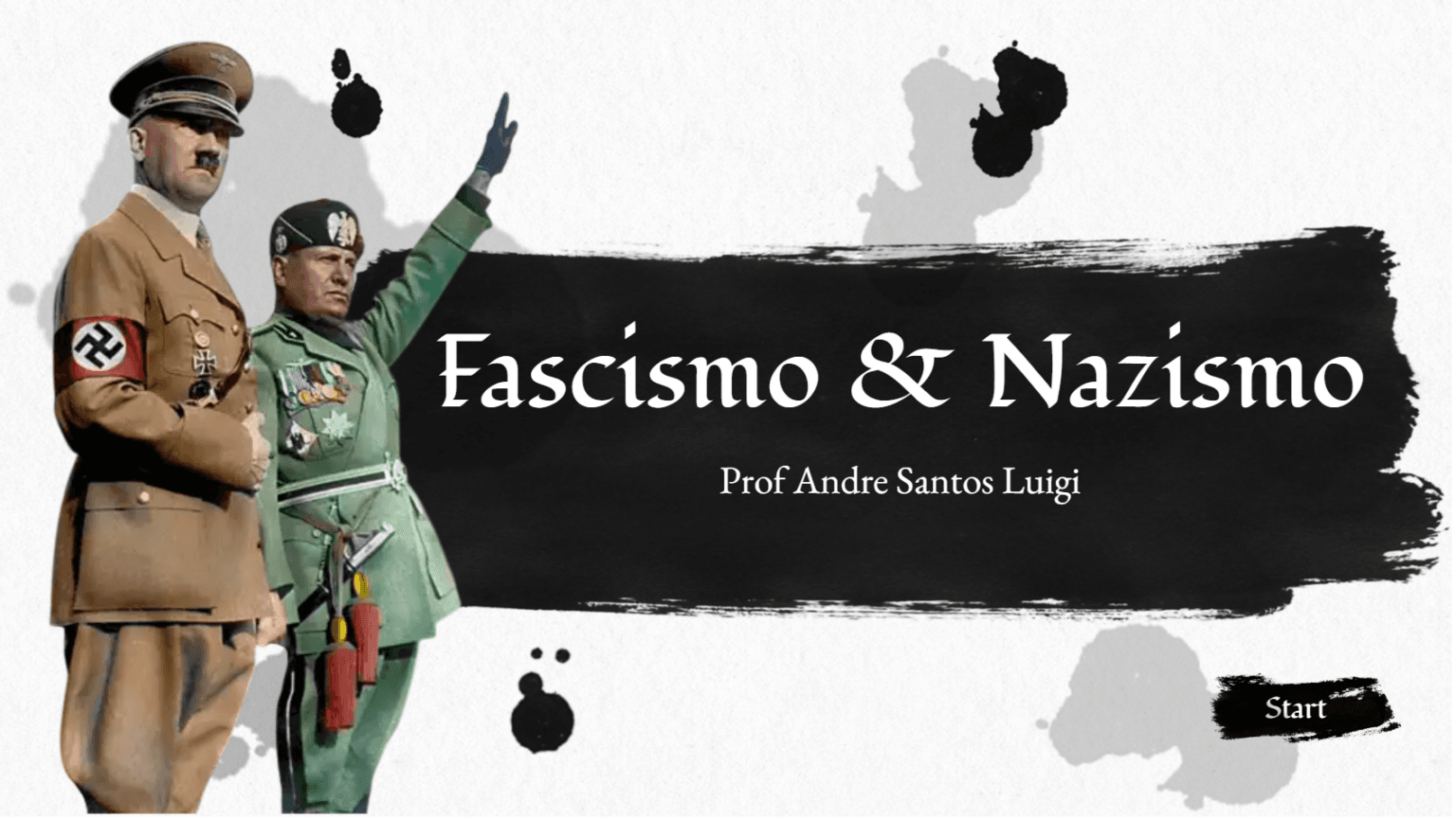 FASCISMO E NAZISMO