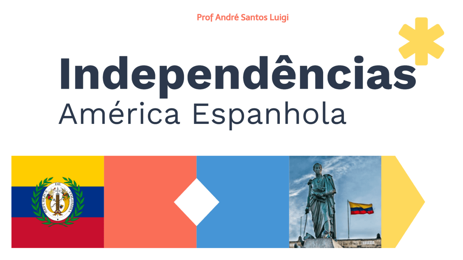 INDEPENDÊNCIAS NA AMÉRICA ESPANHOLA